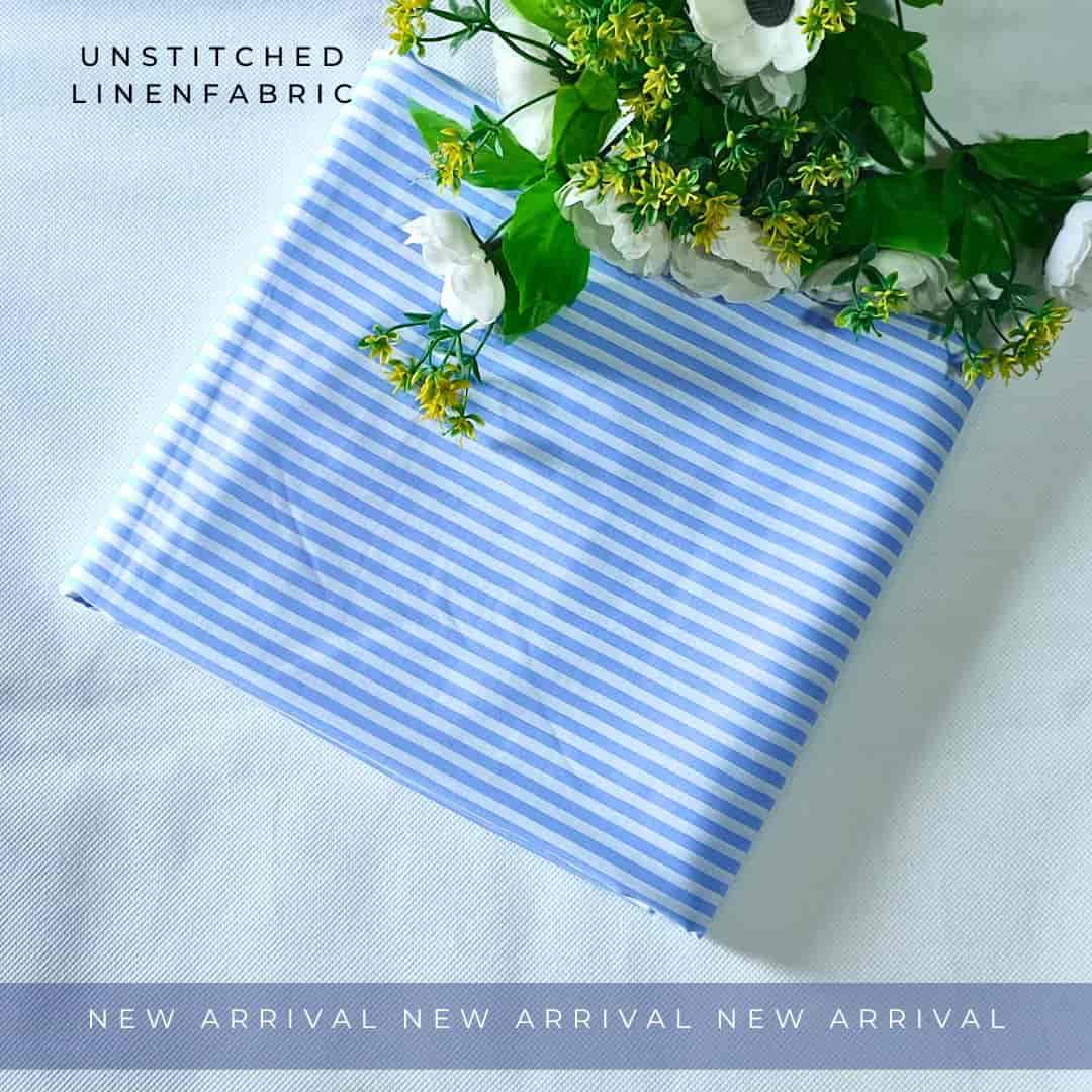 Unstitched Linen Fabric 2pc