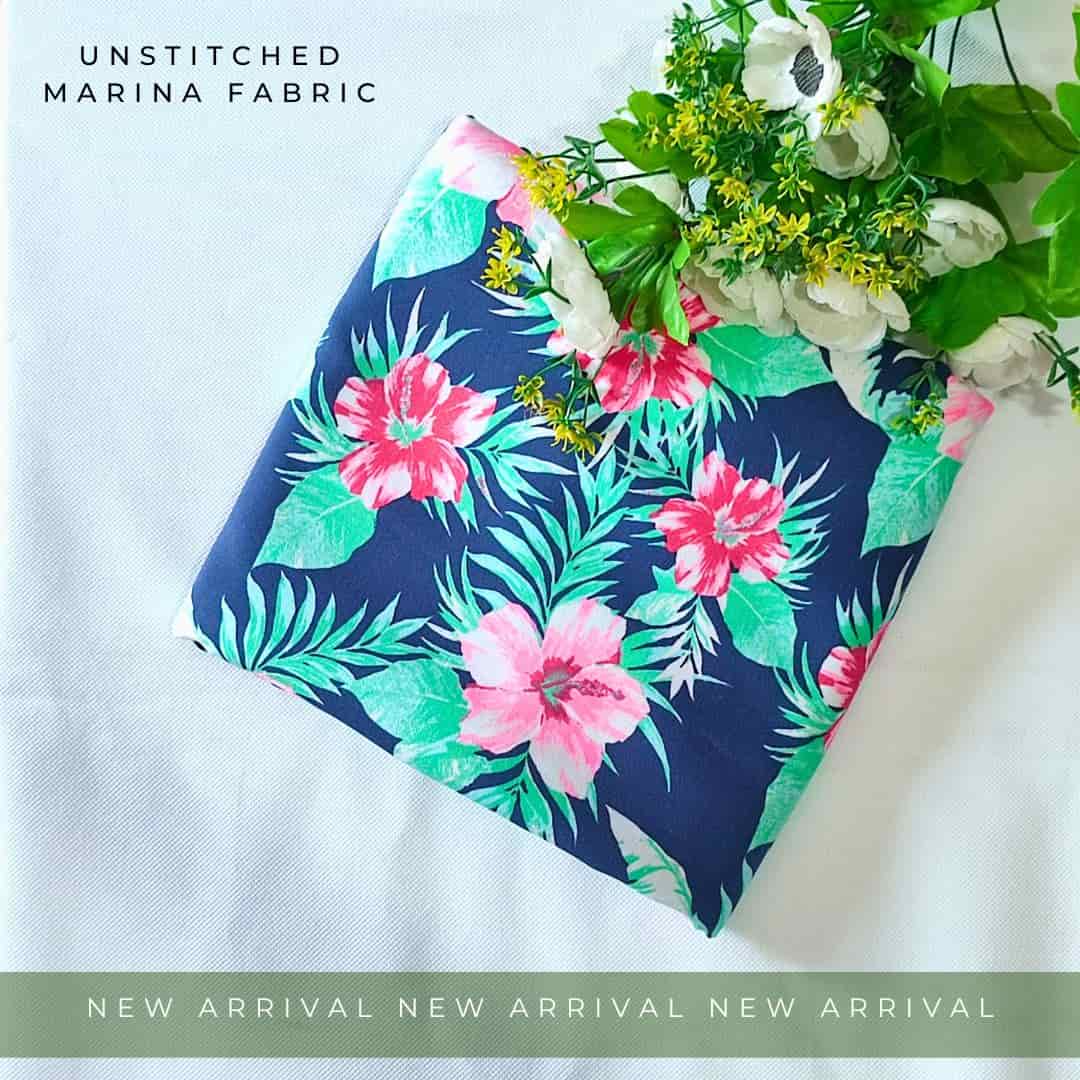 Unstitched Marina Fabric 2pc
