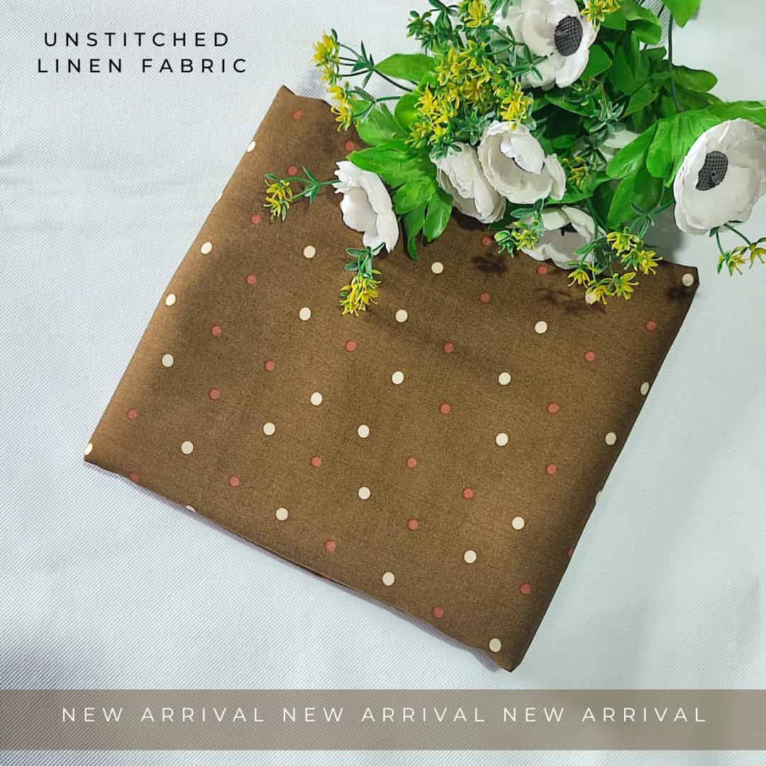 Unstitched Linen Fabric 2pc
