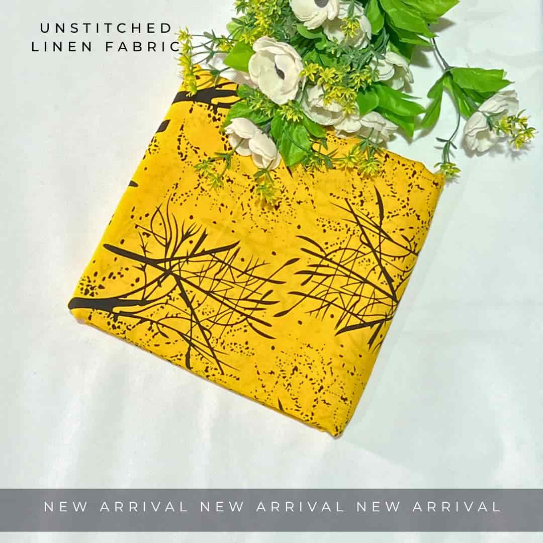 Unstitched Linen Fabric 2pc