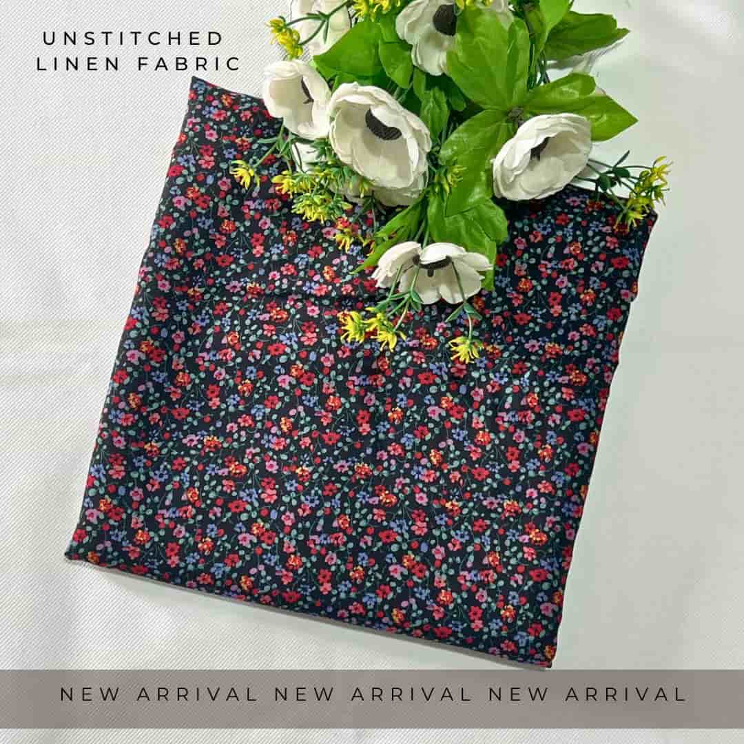 Unstitched Linen Fabric 2pc