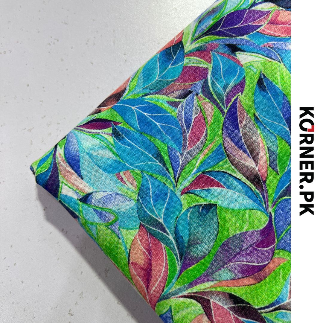 Unstitched Lawn Fabric 2pc
