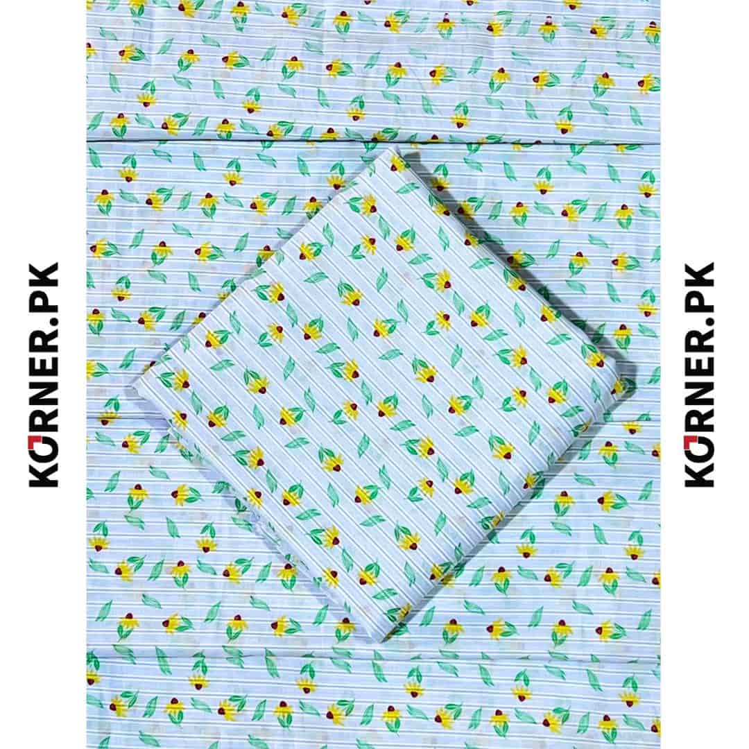 Unstitched Lawn Fabric Shirt