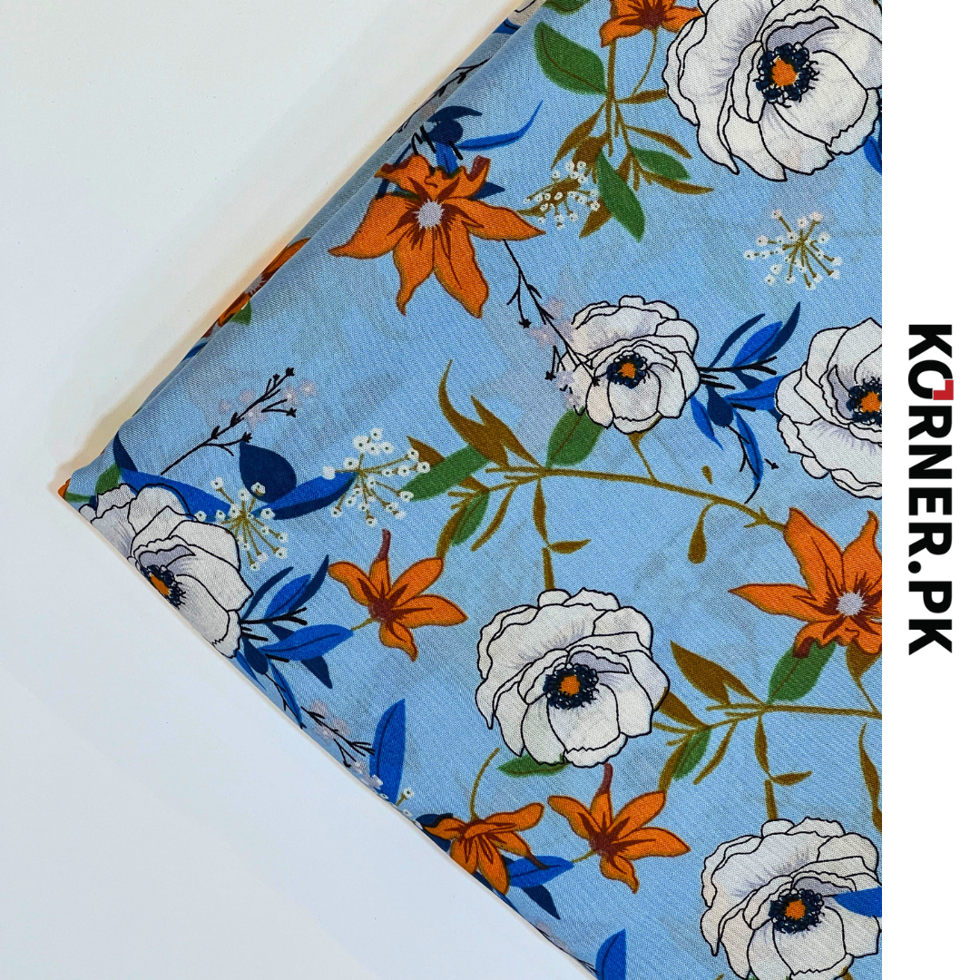 Unstitched Linen Fabric 2pc