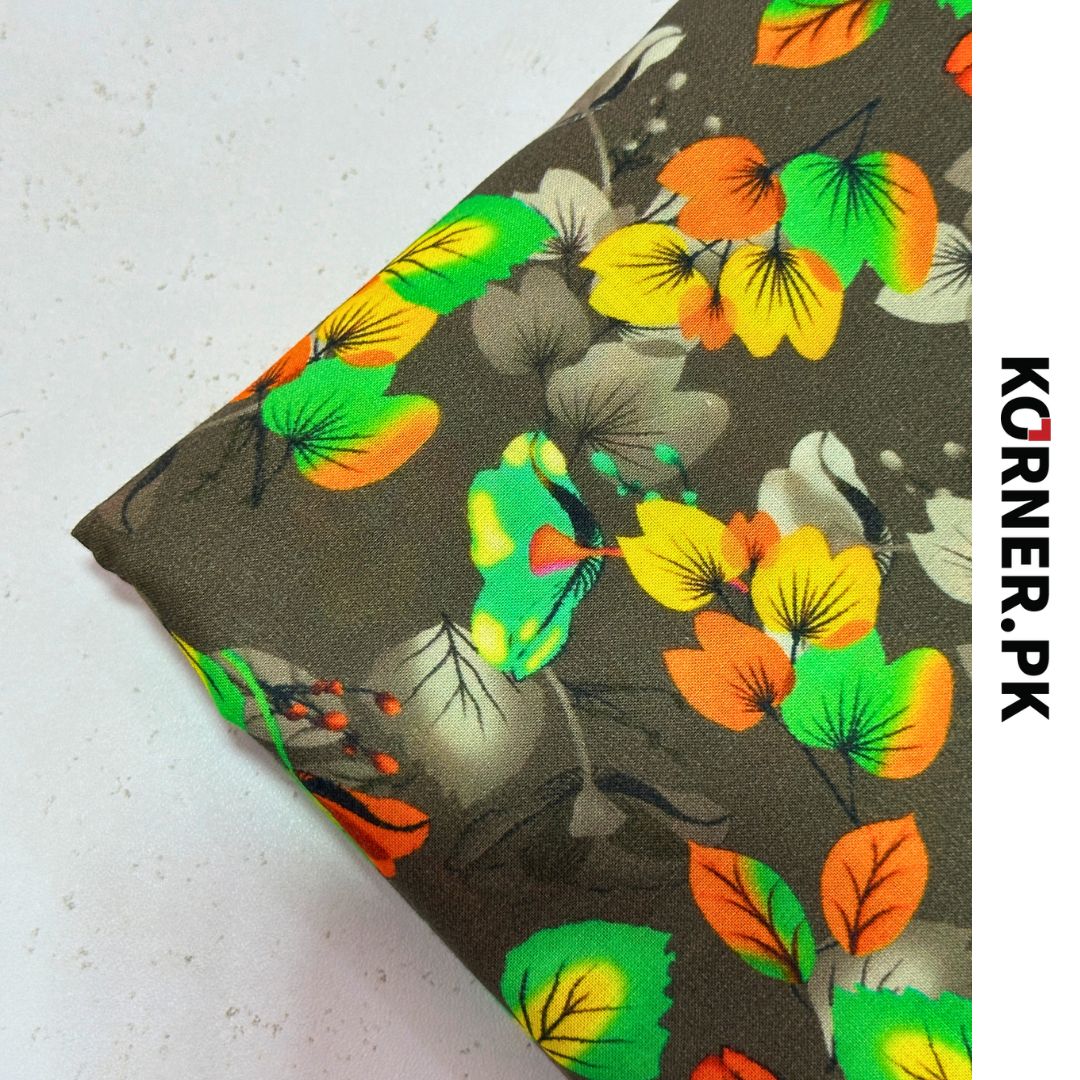 Unstitched Lawn Fabric 2pc