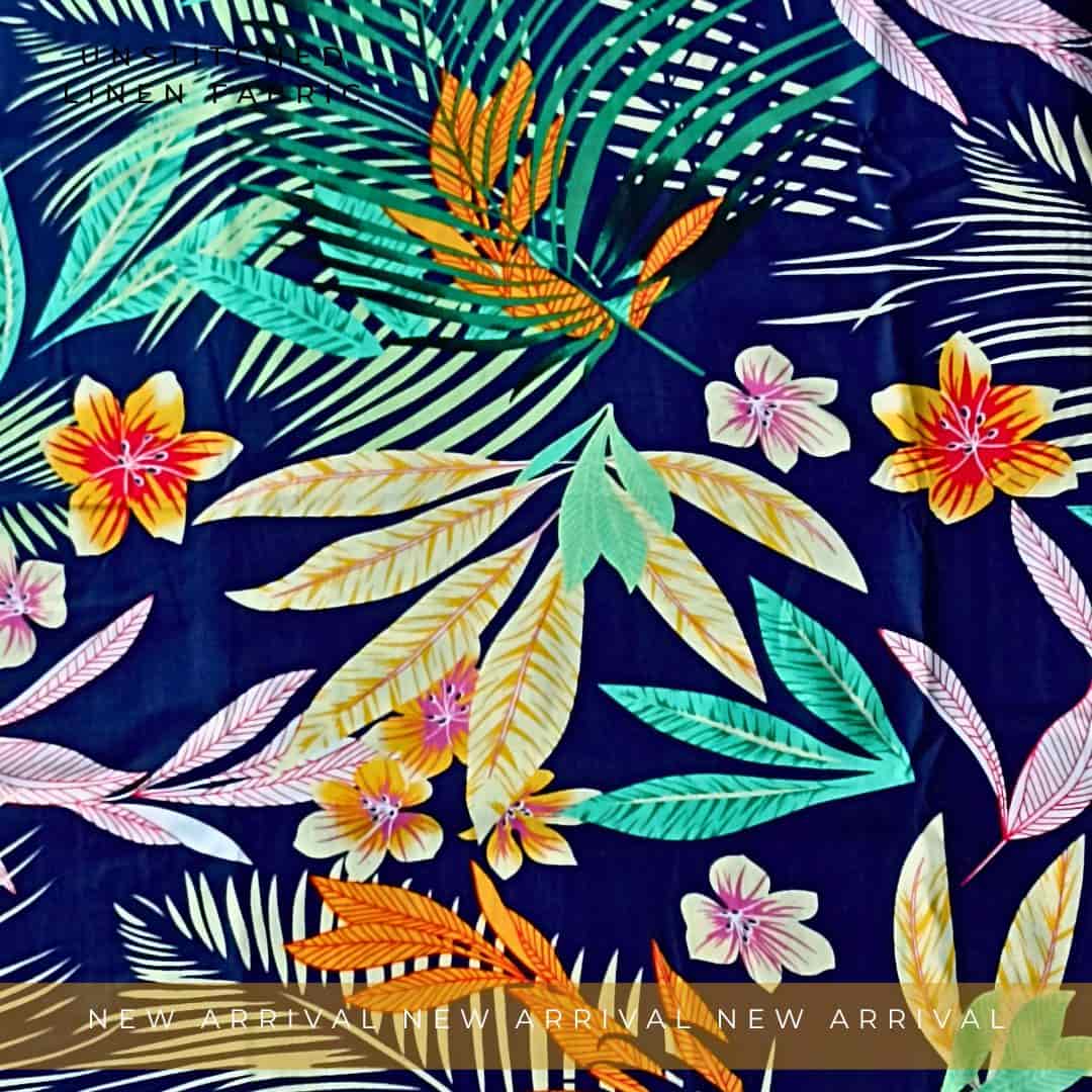 Unstitched Linen Fabric 2pc