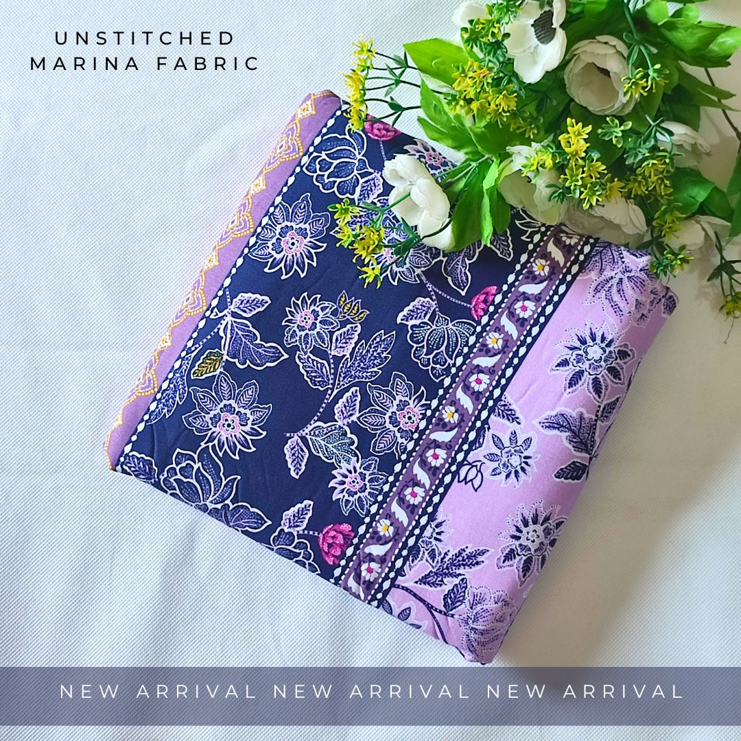 Unstitched Marina Fabric 2pc