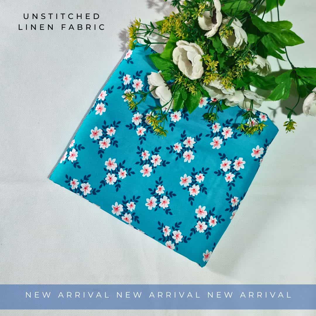 Unstitched Linen Fabric 2pc