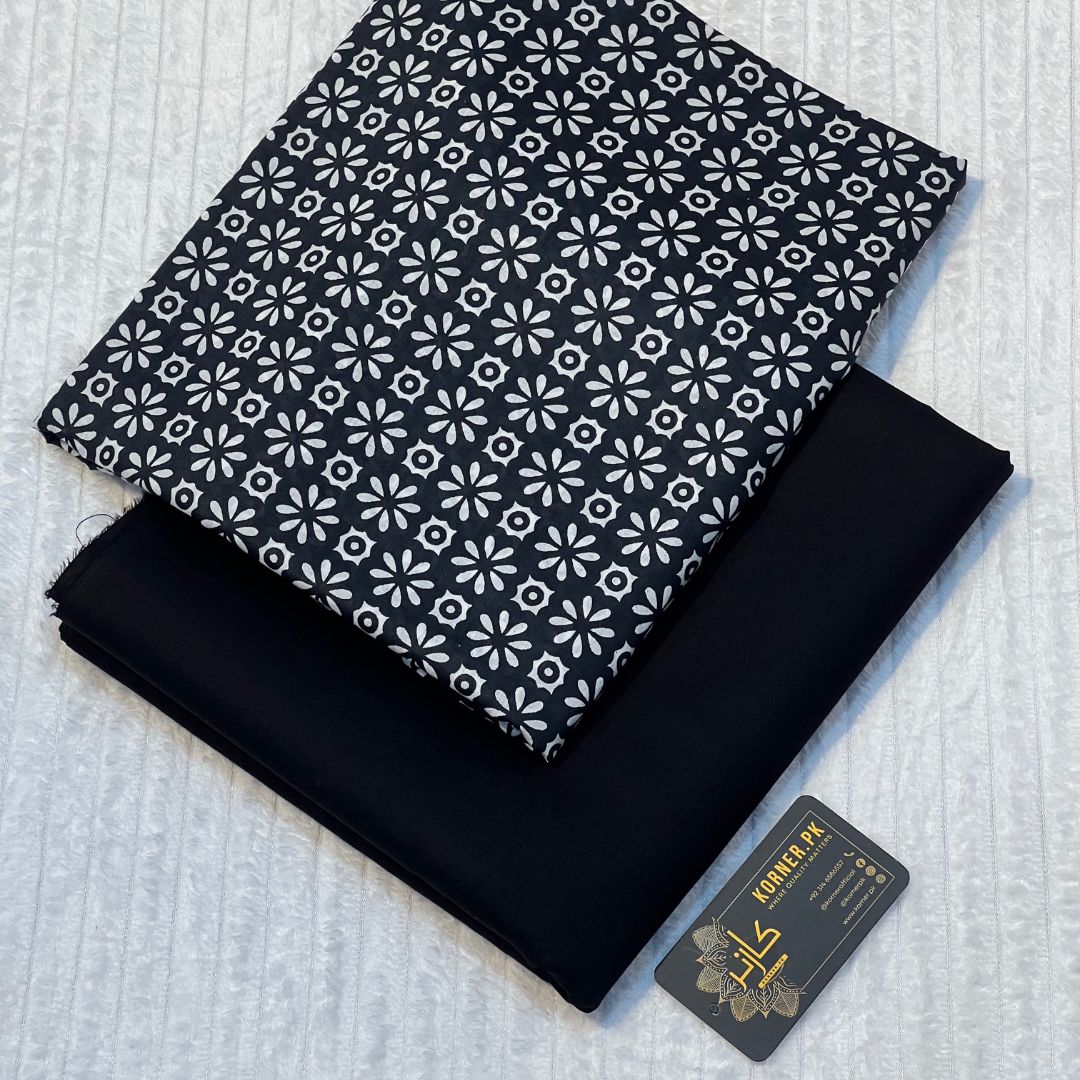 Print Lawn Fabric 2pc