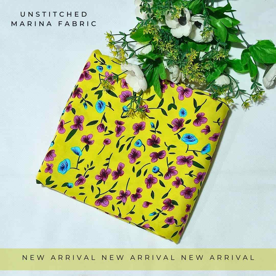 Unstitched Marina Fabric 2pc