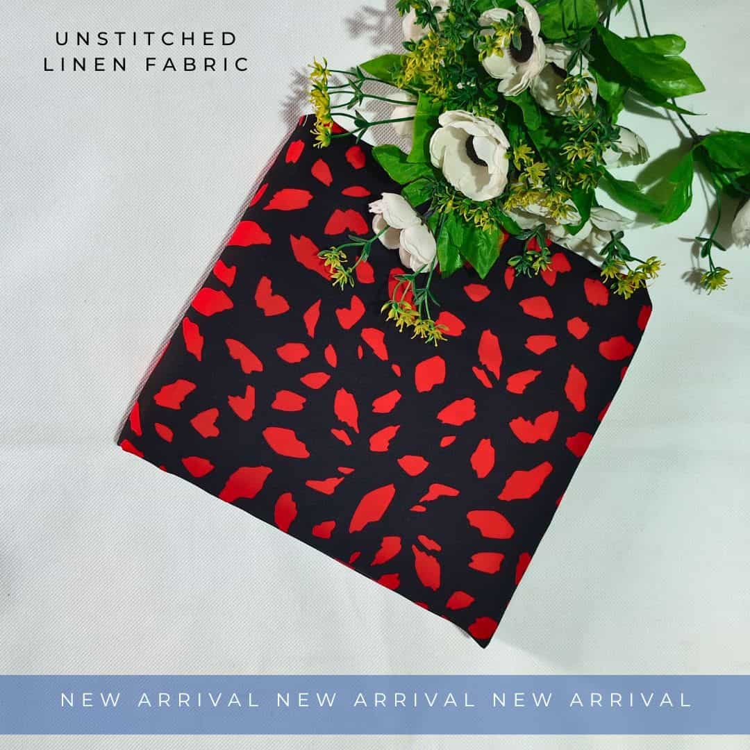 Unstitched Linen Fabric 2pc