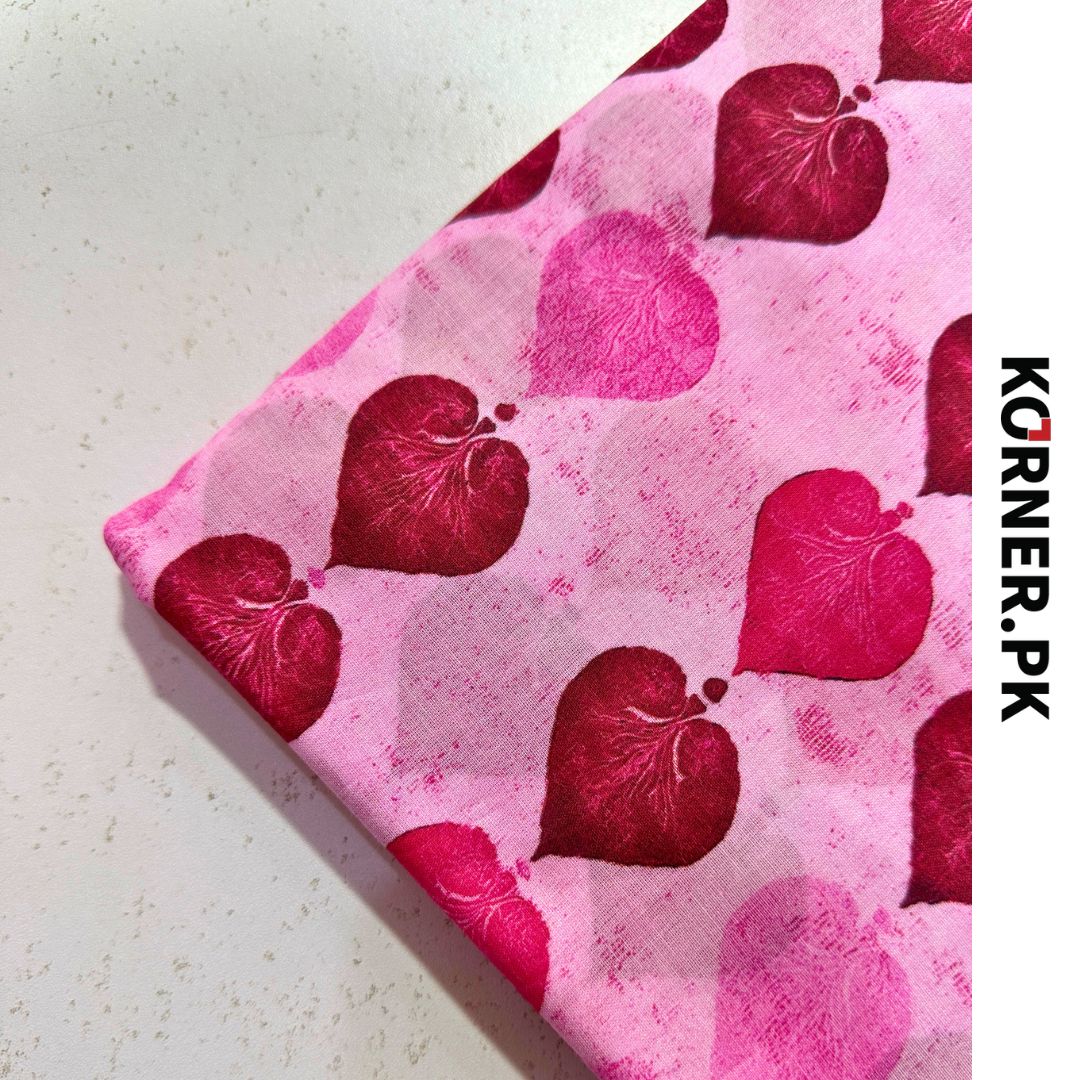 Unstitched Lawn Fabric 2pc