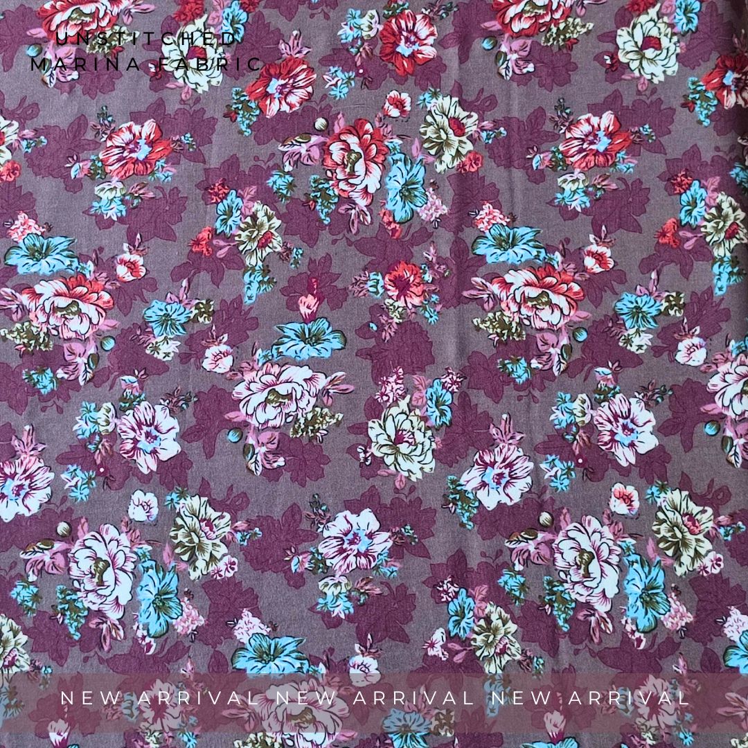 Unstitched Marina Fabric 2pc