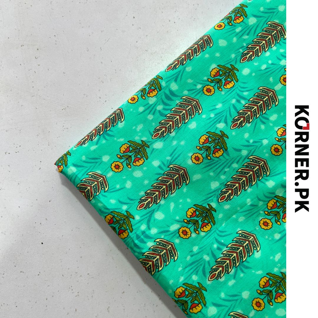 Unstitched Lawn Fabric 2pc