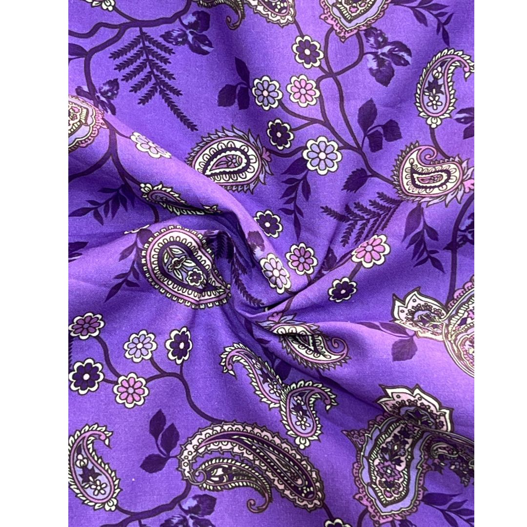 Unstitched Lawn Fabric 2pc