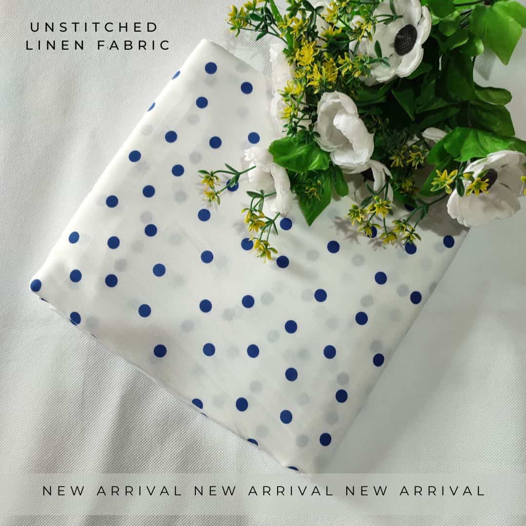 Unstitched Linen Fabric 2pc
