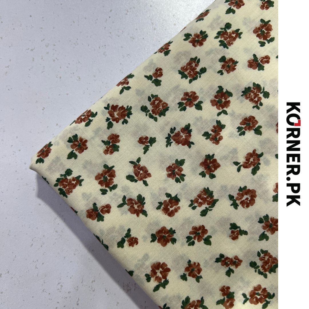 Unstitched Lawn Fabric 2pc