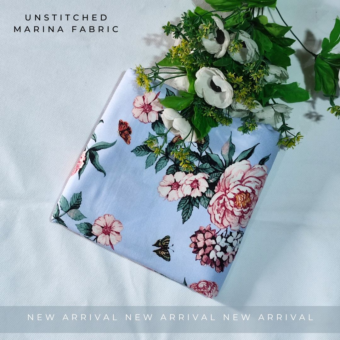 Unstitched Marina Fabric 2pc