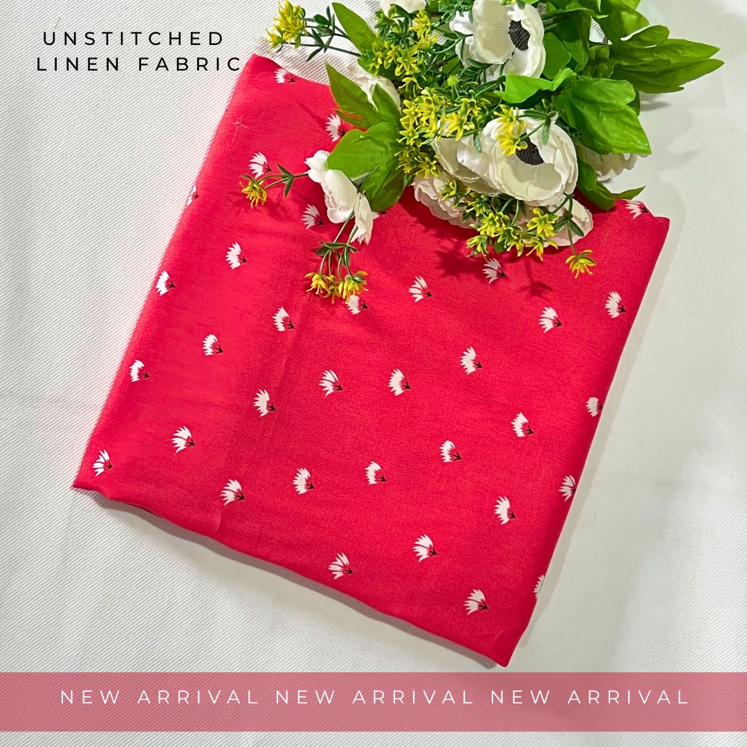 Unstitched Linen Fabric 2pc