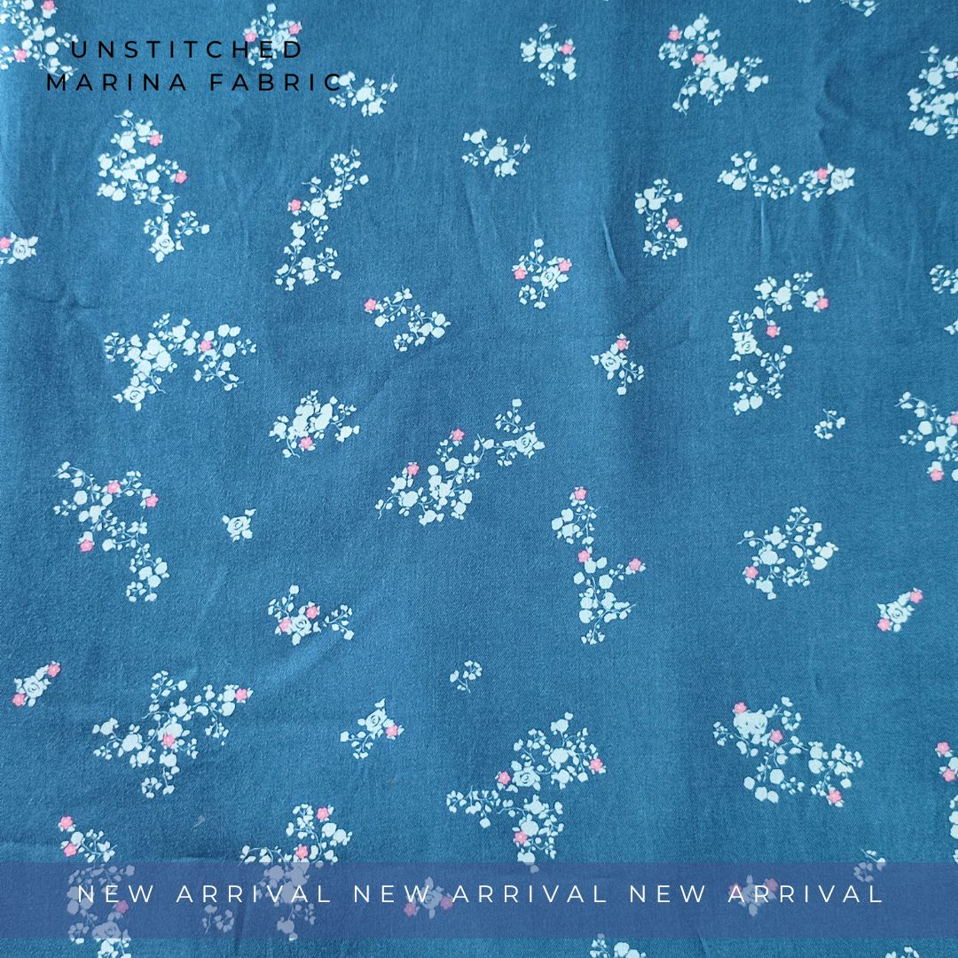 Unstitched Marina Fabric 2pc