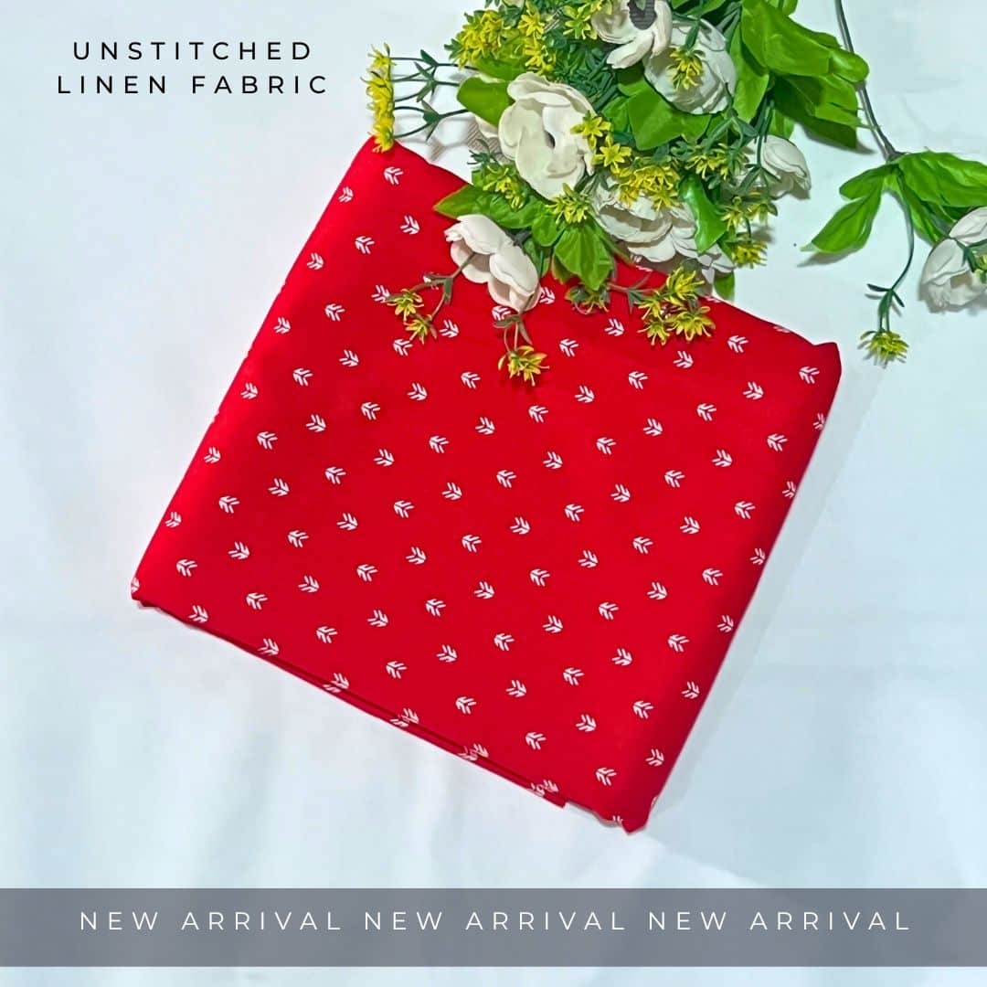 Unstitched Linen Fabric 2pc