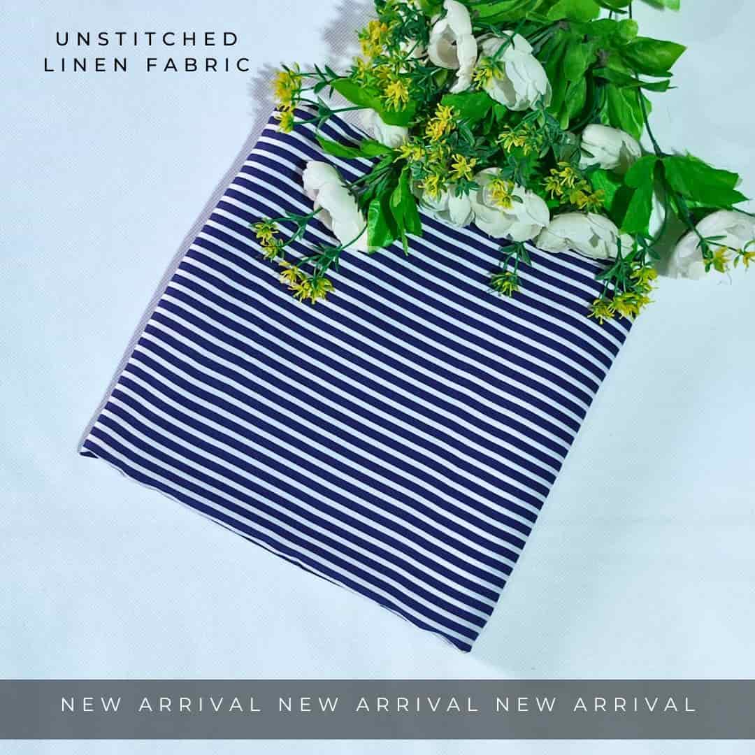 Unstitched Linen Fabric 2pc