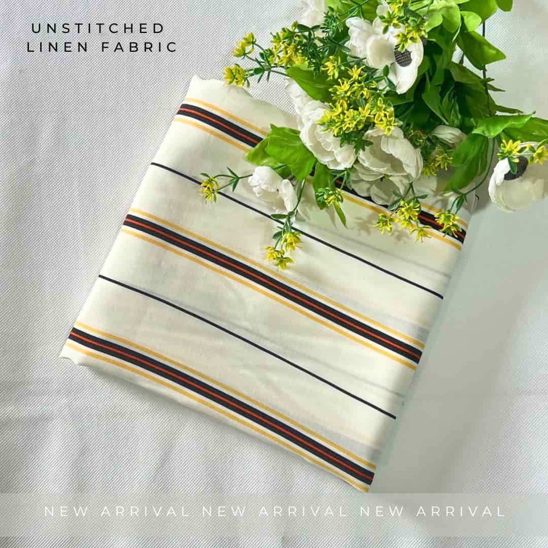Unstitched Linen Fabric 2pc
