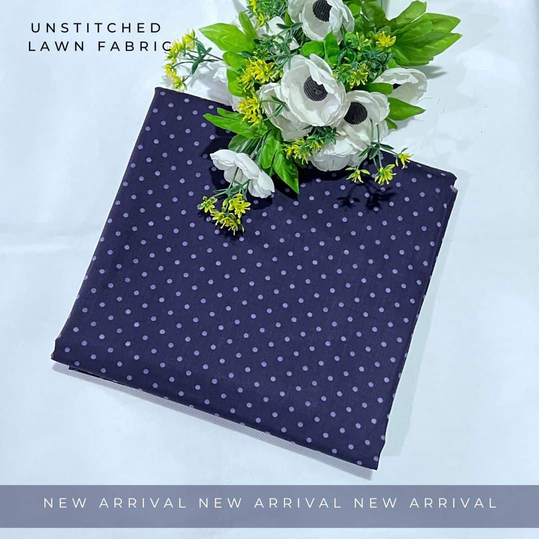 Unstitched Lawn Fabric Print 2pc