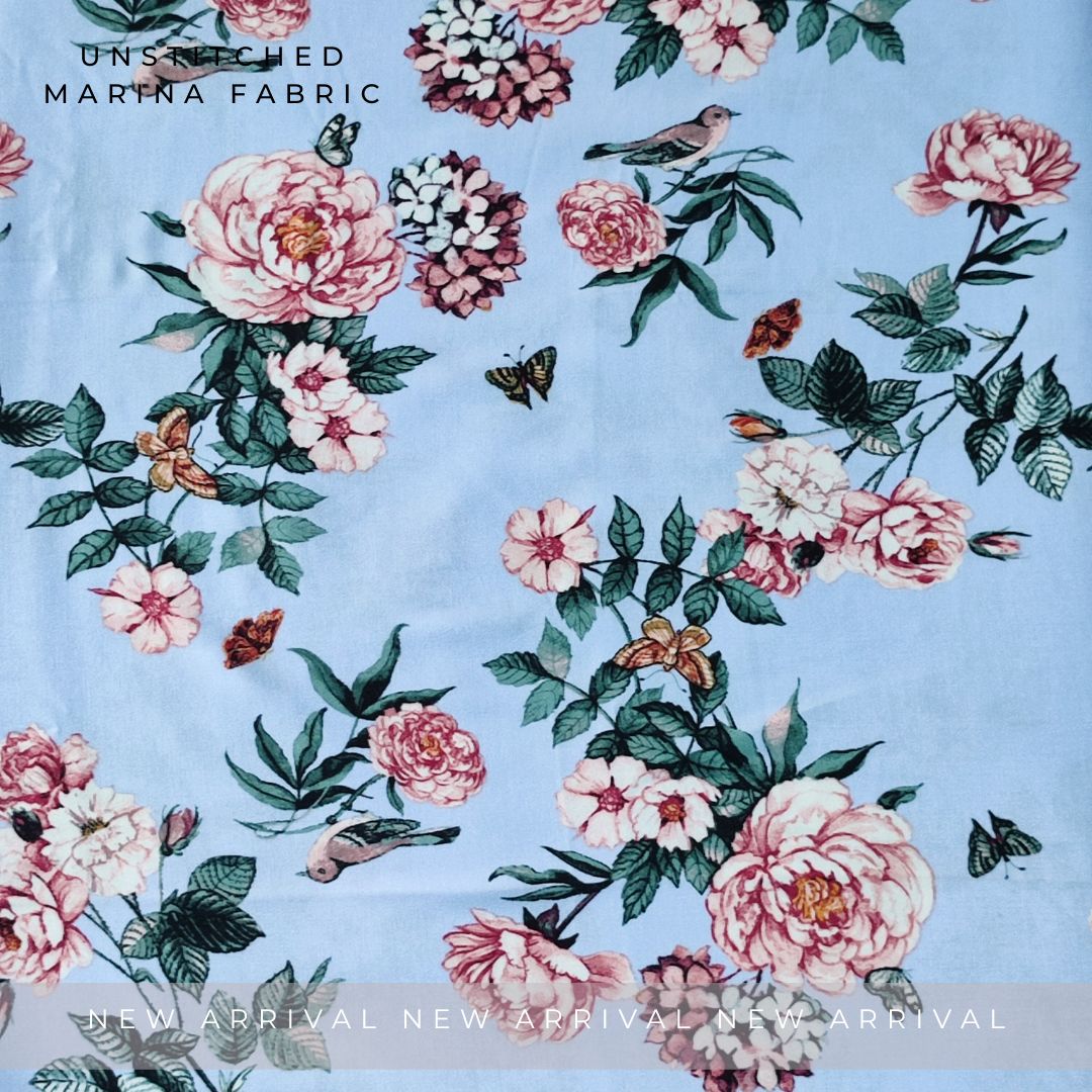Unstitched Marina Fabric 2pc