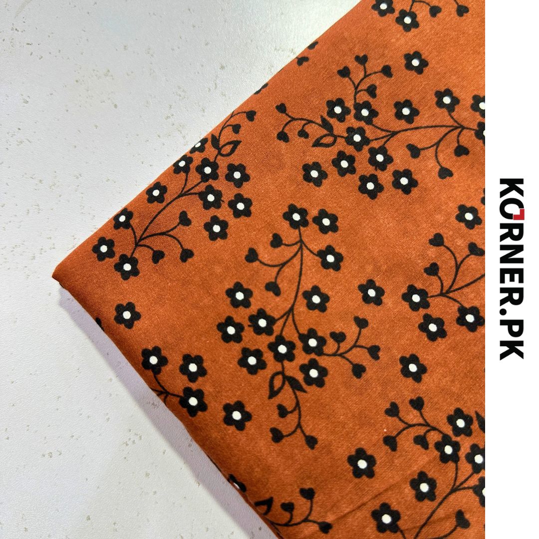 Unstitched Lawn Fabric 2pc
