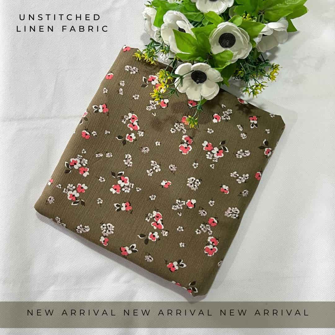 Unstitched Linen Fabric 2pc