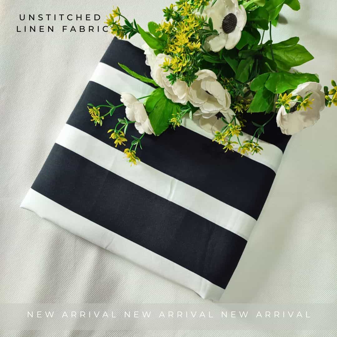 Unstitched Linen Fabric 2pc