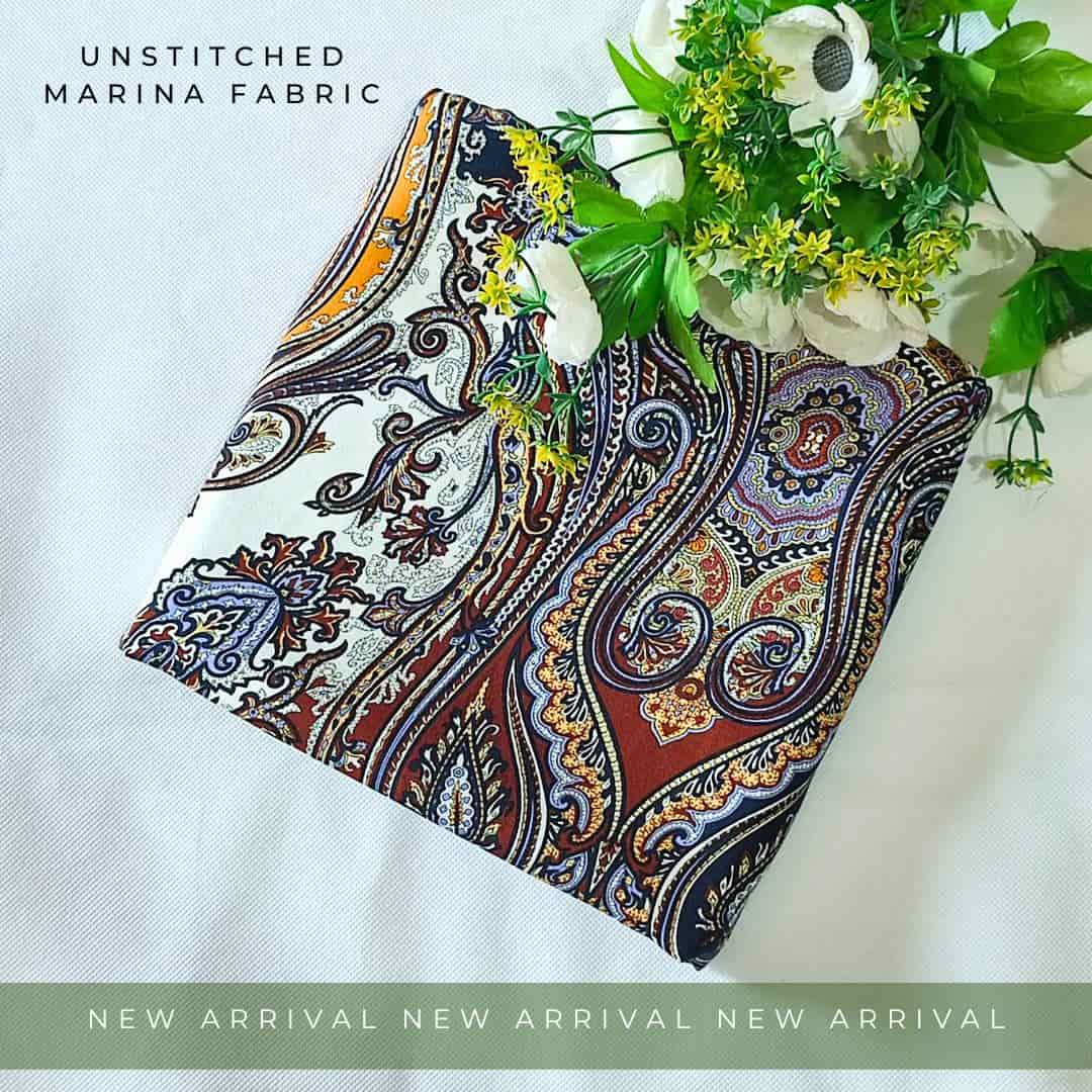 Unstitched Marina Fabric 2pc