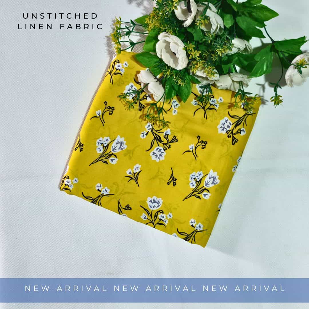 Unstitched Linen Fabric 2pc