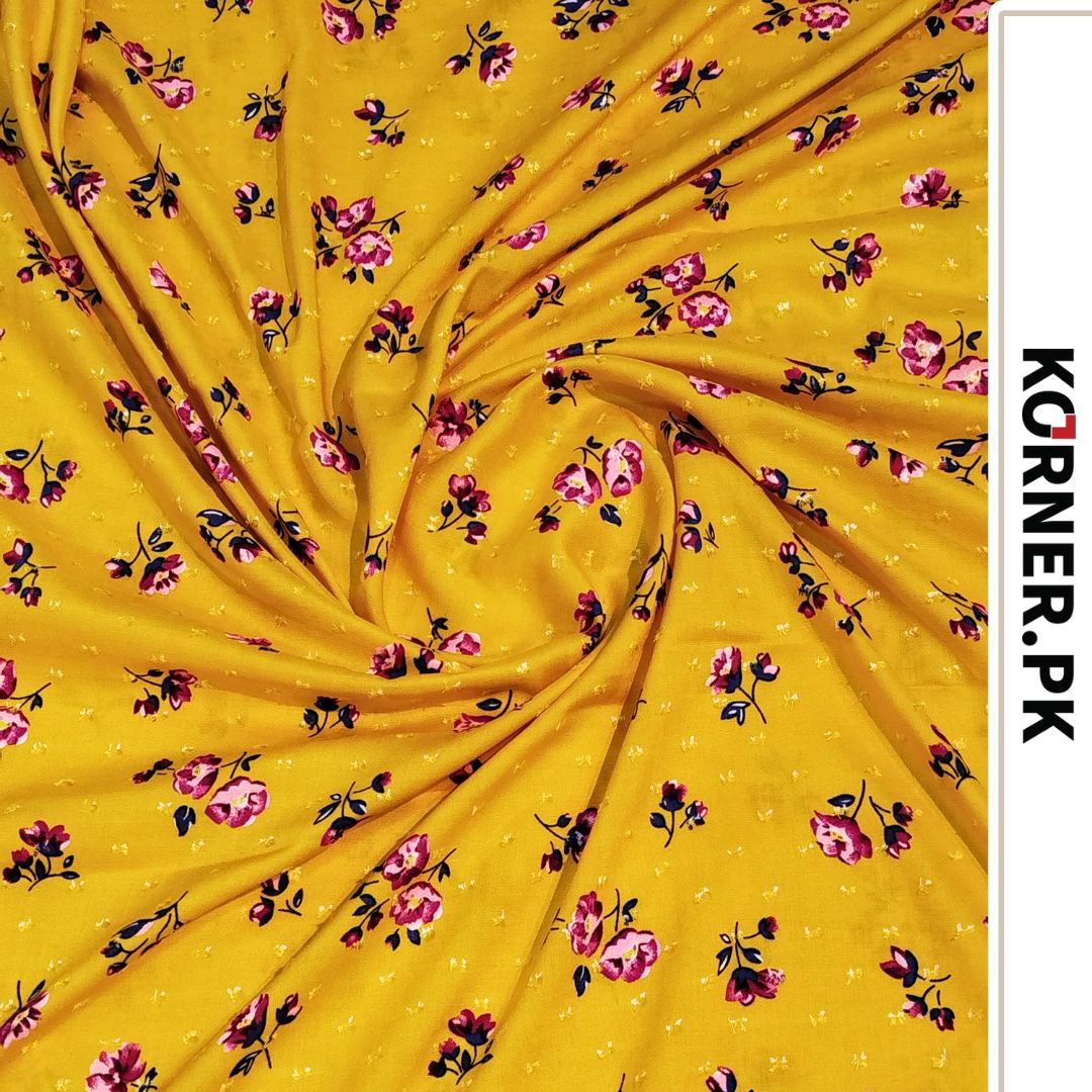 Unstitched Brosha Marina Fabric 2pc