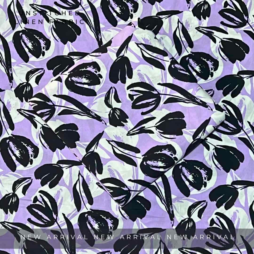 Unstitched Linen Fabric 2pc