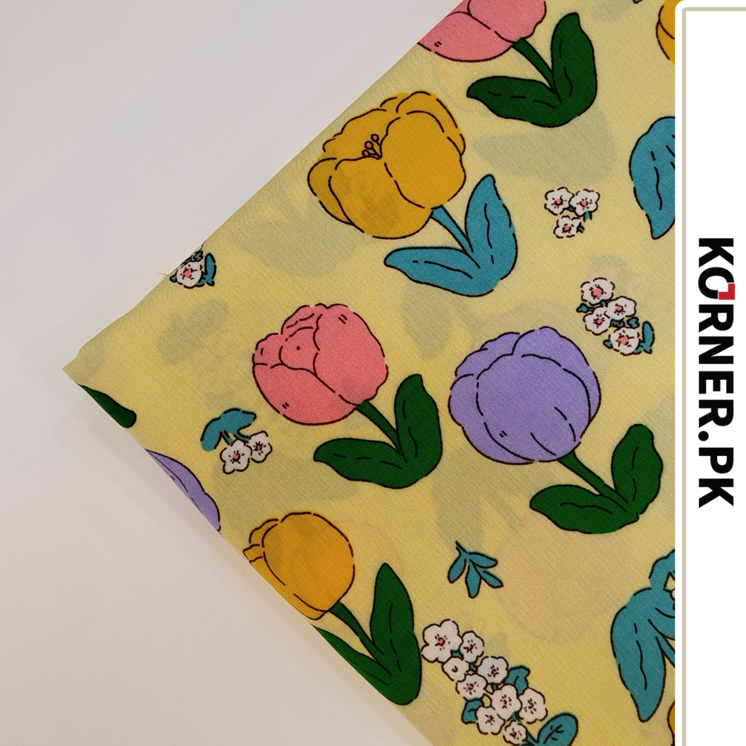 Unstitched Linen Fabric 2pc