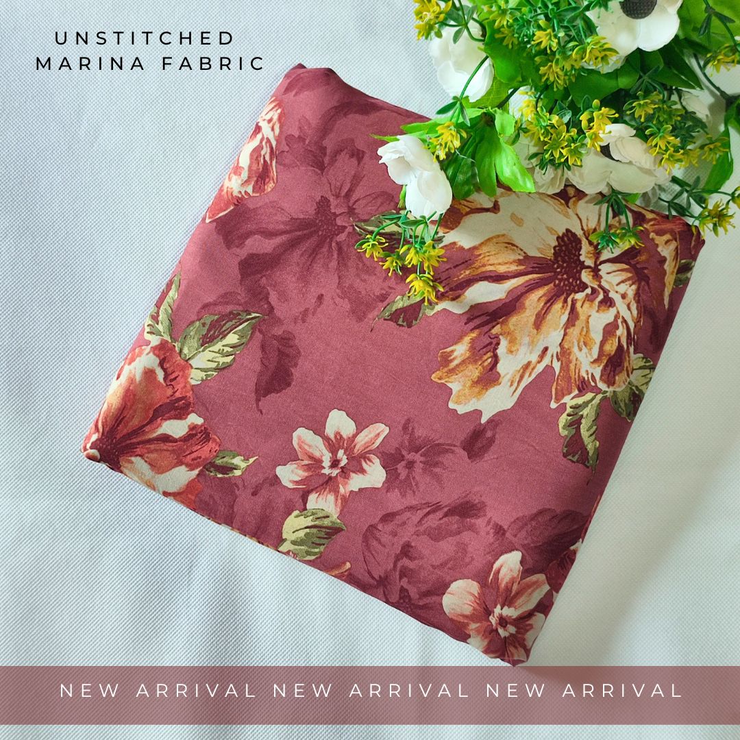 Unstitched Marina Fabric 2pc