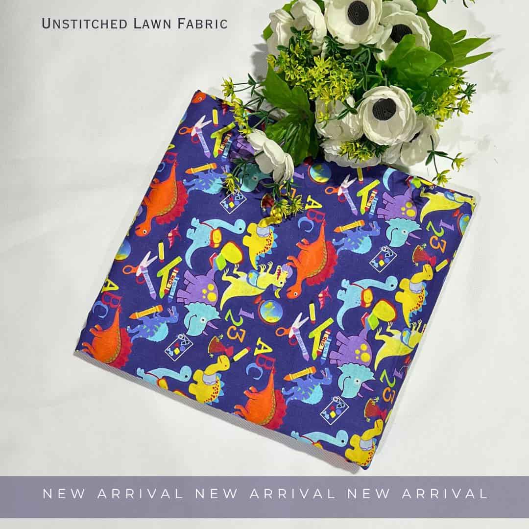 Unstitch Super Soft Lawn Funky Print