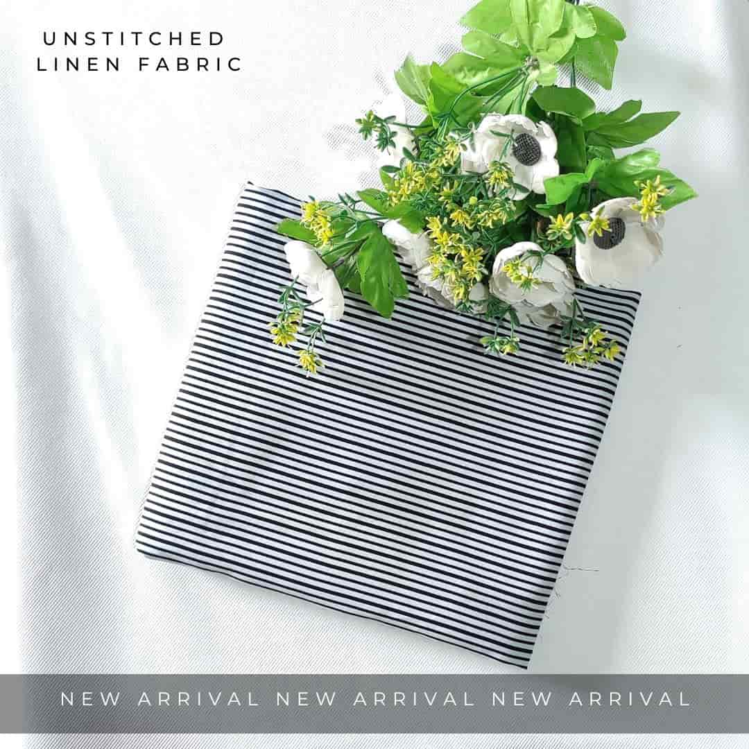 Unstitched Linen Fabric 2pc