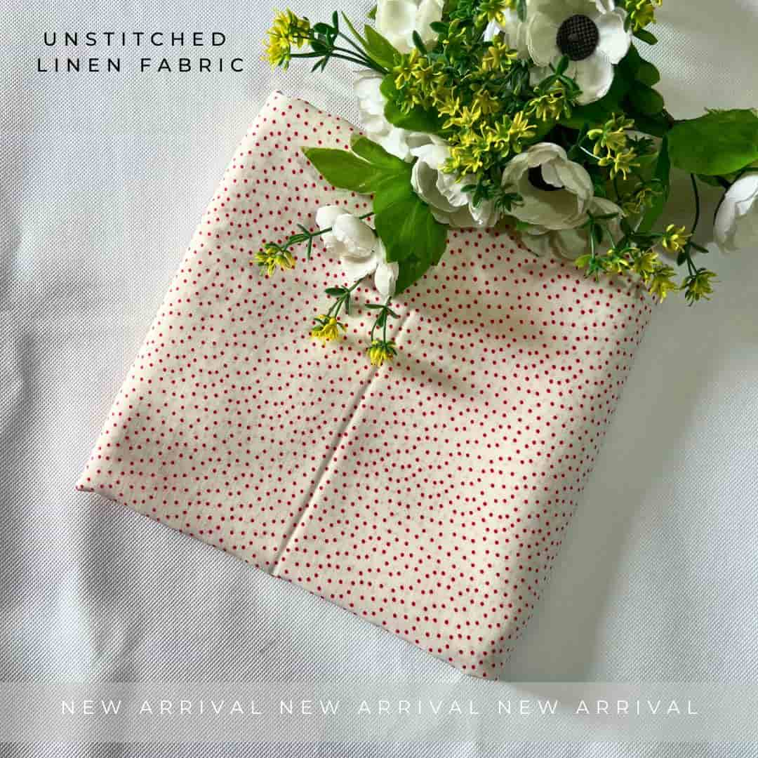 Unstitched Linen Fabric 2pc