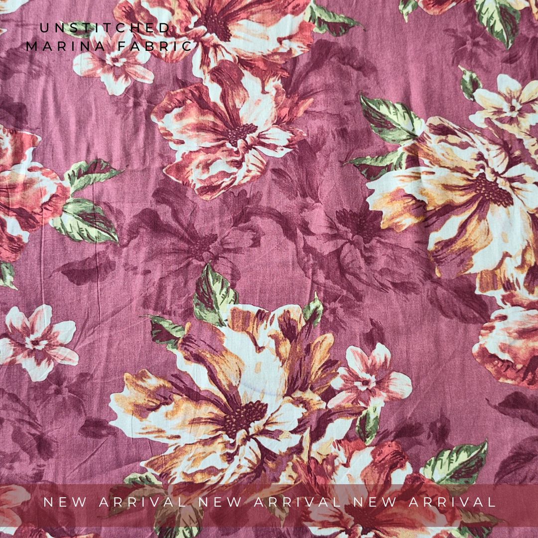 Unstitched Marina Fabric 2pc