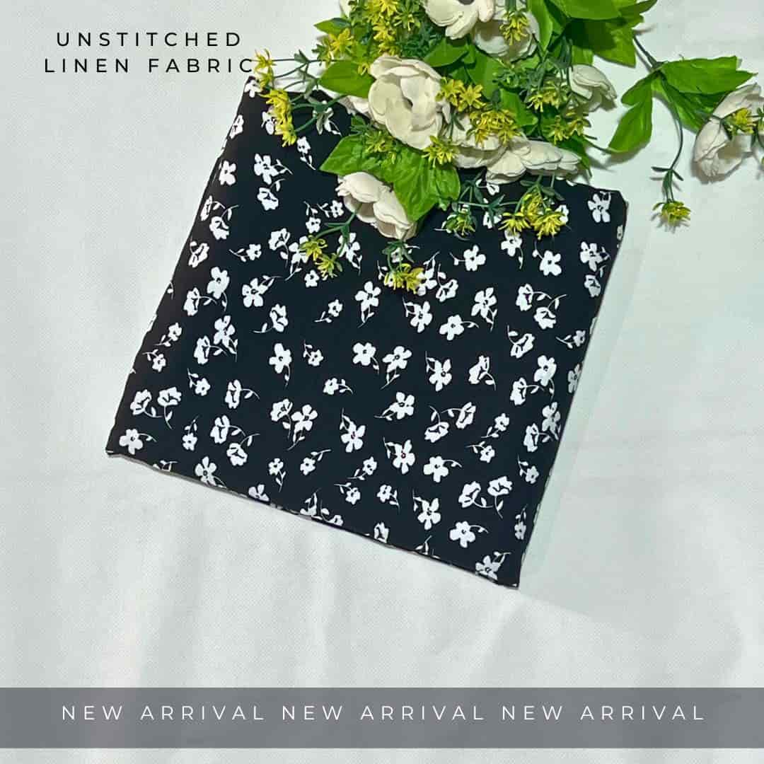 Unstitched Linen Fabric 2pc