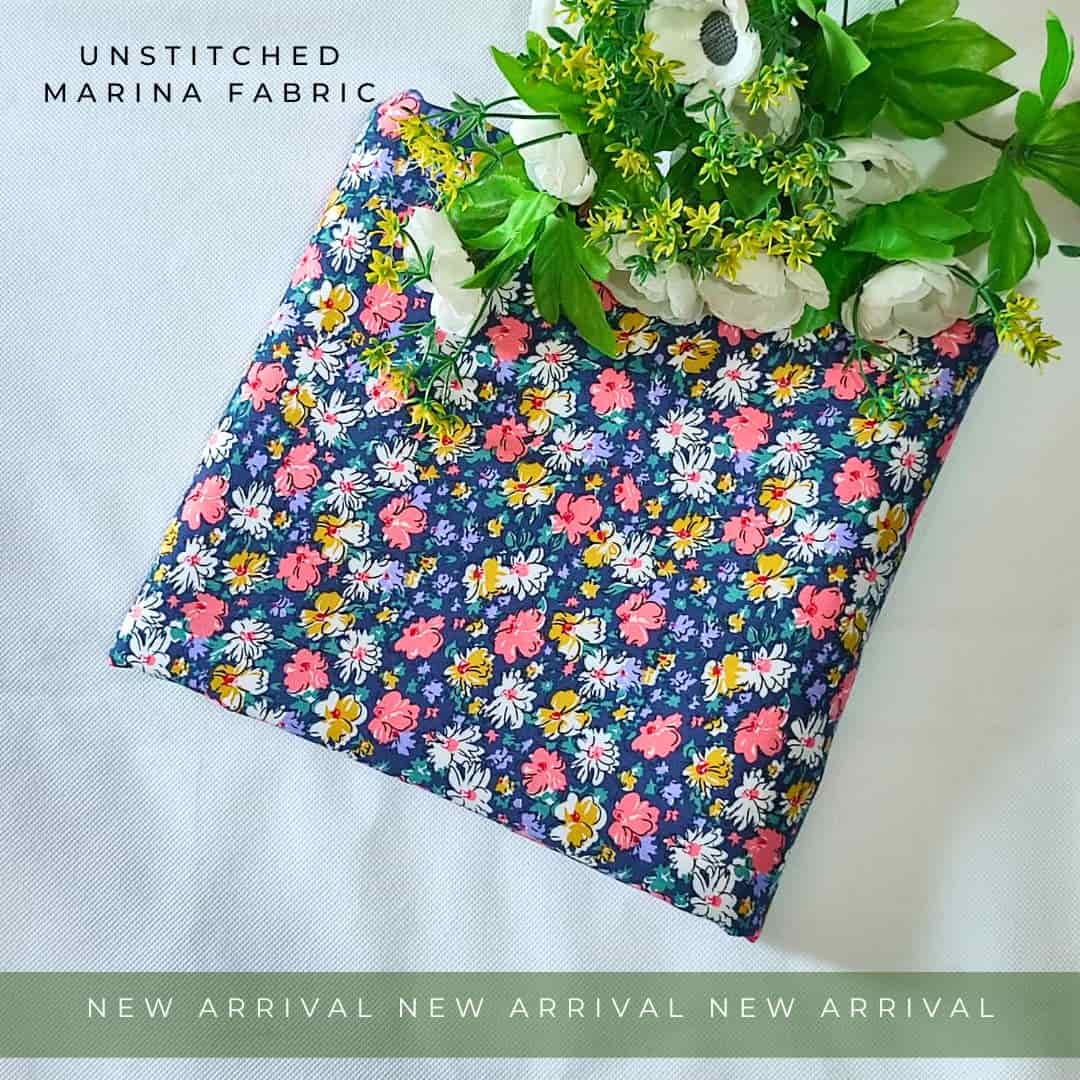 Unstitched Marina Fabric 2pc