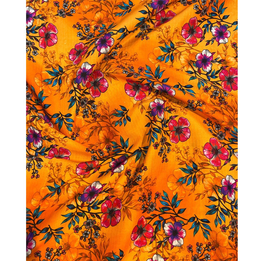 Unstitched Bana Dora Linen Fabric 2pc