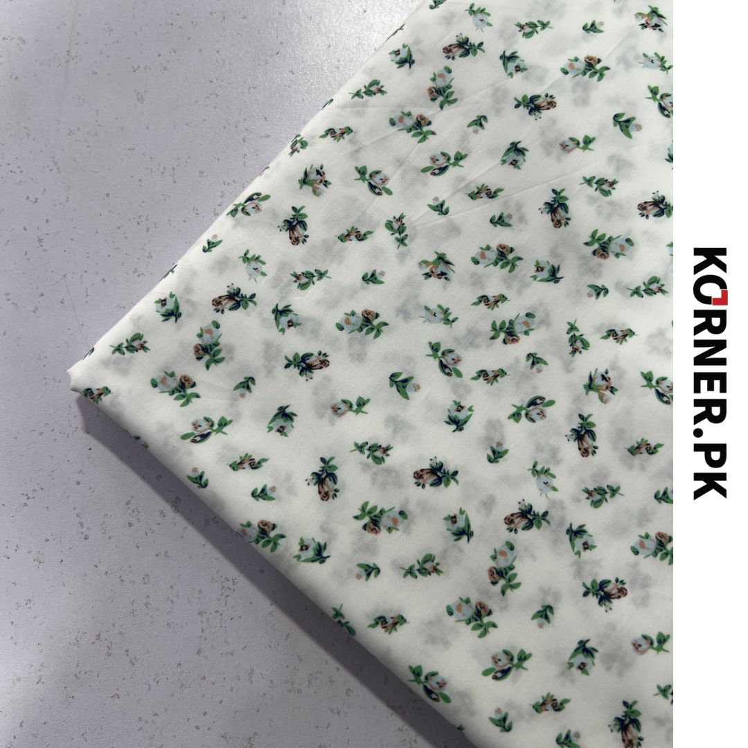Unstitched Lawn Fabric 2pc