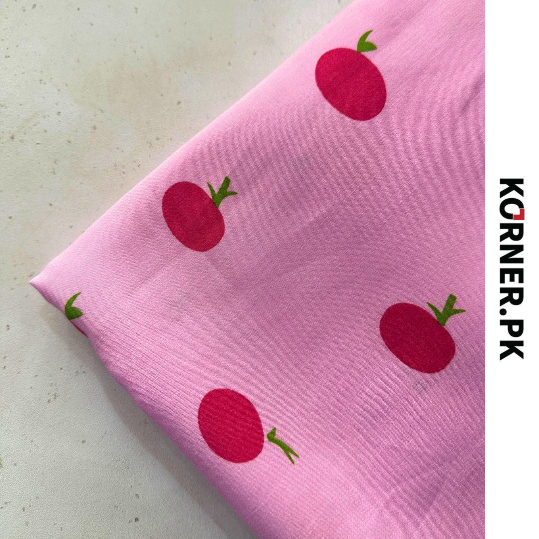 Funky Print Linen Fabric 2pc