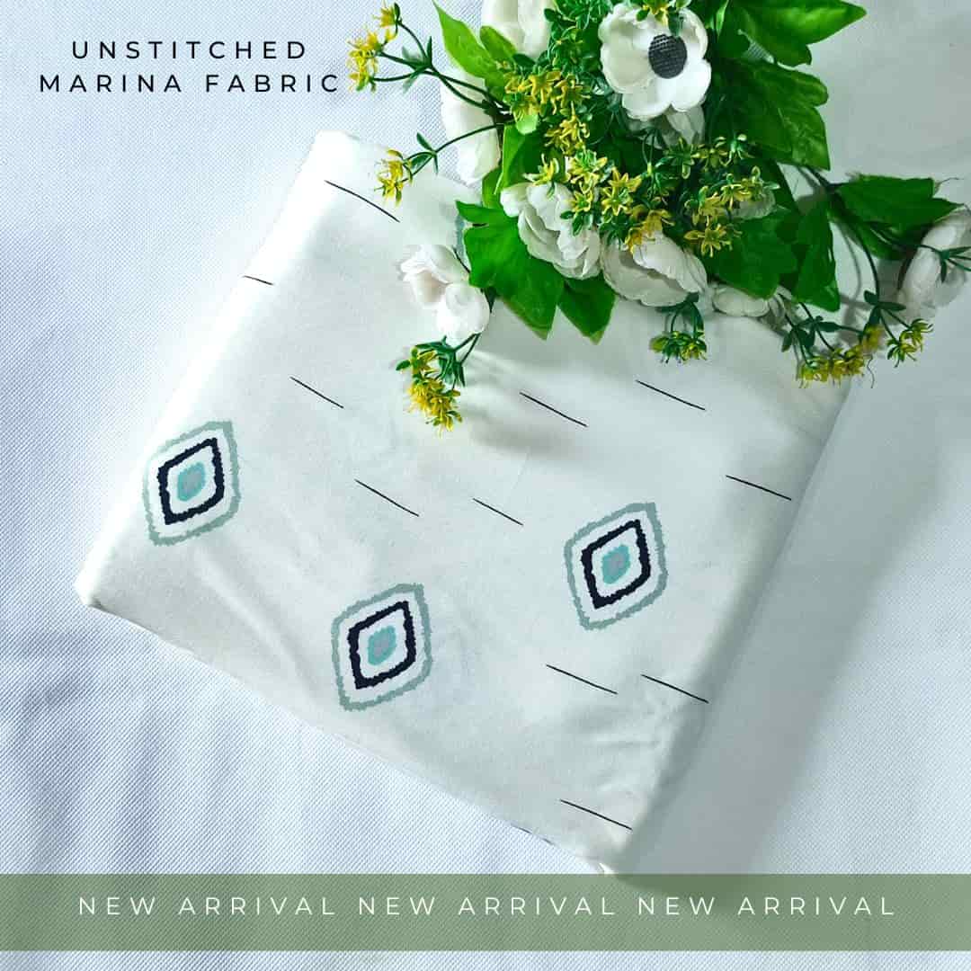 Unstitched Marina Fabric 2pc