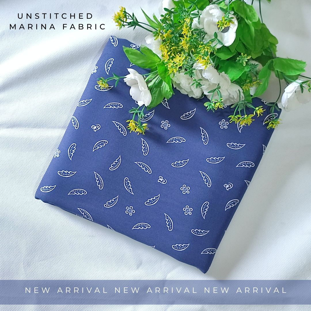Unstitched Marina Fabric 2pc