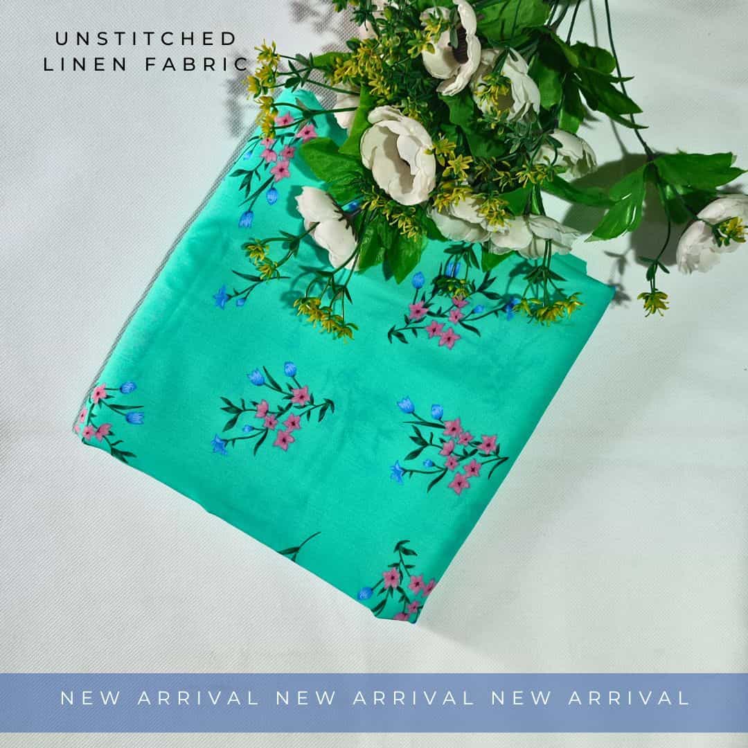 Unstitched Linen Fabric 2pc
